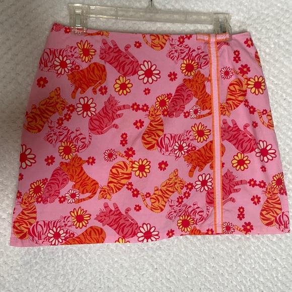 Pantalon Capri Lilly Pulitzer – Motif Tango Tigers, Taille 0, Neuf Avec étiquettes